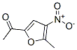 Ethanone, 1-(5-methyl-4-nitro-2-furanyl)- (9CI) Structure