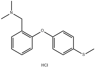 289717-37-9 N,N-DIMETHYL-2-[4-(METHYLSULFANYL)PHENOXY]BENZYLAMINE HYDROCHLORIDE