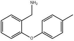 [2-(4-methylphenoxy)phenyl]methanamine Structure