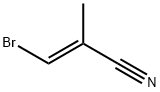 3-BROMO-2-METHYLACRYLONITRILE,28976-77-4,结构式