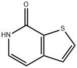 チエノ[2,3-C]ピリジン-7(6H)-オン 化学構造式