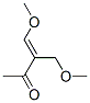 3-Buten-2-one, 4-methoxy-3-(methoxymethyl)-, (3E)- (9CI) 结构式