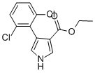 4-(2,6-DICHLOROPHENYL)-1H-PYRROLE-3-CARBOXYLIC ACID ETHYL ESTER Structure