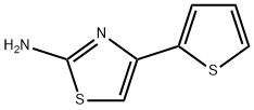 4-THIOPHEN-2-YL-THIAZOL-2-YLAMINE Struktur