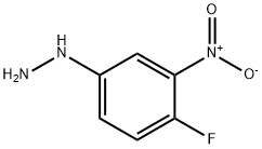 (4-氟-3-硝基苯基)肼 结构式