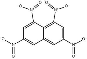 1，3，6，8-Tetranitronaphthalene Struktur