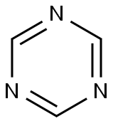 1,3,5-Triazine Struktur