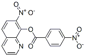 4-Nitrobenzoic acid 7-nitro-8-quinolyl ester Structure