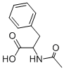 N-乙酰-DL-苯丙氨酸 结构式