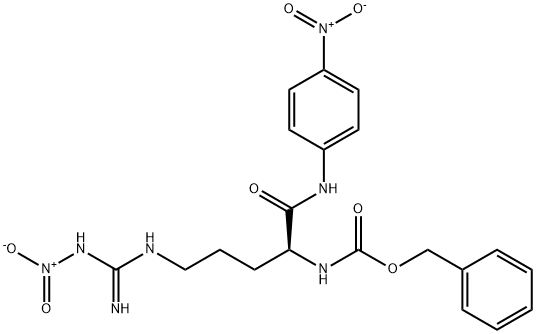 Z-ARG(NO2)-PNA,29028-60-2,结构式