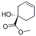 3-Cyclohexene-1-carboxylicacid,1-hydroxy-,methylester,(1S)-(9CI) Structure