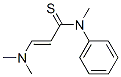 2-Propenethioamide,  3-(dimethylamino)-N-methyl-N-phenyl-|