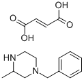 1-BENZYL-3-METHYL-PIPERAZINE MONOFUMARATE Structure