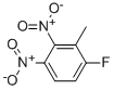 6-FLUORO-2,3-DINITROTOLUENE 结构式