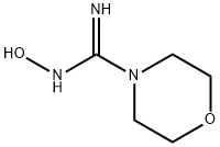 N-羟基吗啉-4-甲酰亚胺酰胺,29044-26-6,结构式
