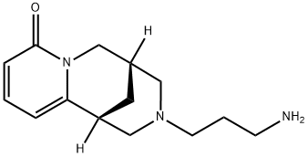 12-(3-Aminopropyl)-cytisine Struktur
