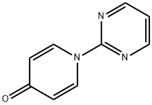 1-(2-ピリミジニル)-1H-4-ピリジノン 化学構造式
