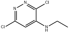 3,6-DICHLORO-N-ETHYL-4-PYRIDAZINAMINE Struktur