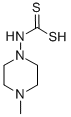 1-Piperazinecarbamicacid,4-methyldithio-(7CI,8CI),29053-43-8,结构式