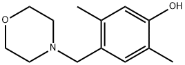 2,5-DIMETHYL-4-MORPHOLINOMETHYLPHENOL,29053-91-6,结构式
