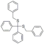1,1'-[Bis[(phenylmethyl)thio]methylene]bisbenzene,29055-89-8,结构式