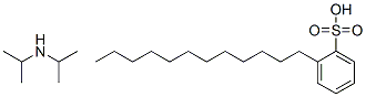 29061-61-8 dodecylbenzenesulphonic acid, compound with diisopropylamine (1:1)