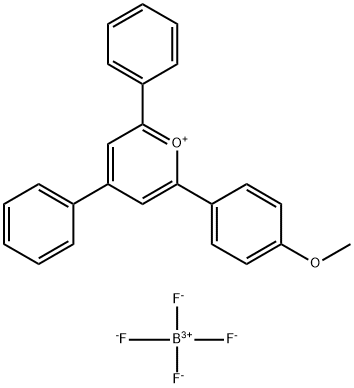 2-(4-甲氧基苯基)-4,6-二苯基吡喃翁四氟硼酸盐 , 2907-13-3, 结构式