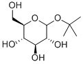 叔丁基B-D-吡喃葡萄糖苷, 29074-04-2, 结构式