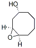 (1alpha,3alpha,8alpha)-9-oxabicyclo[6.1.0]nonan-3-ol Struktur