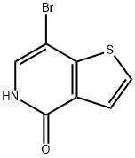 7-broMothieno[3,2-c]pyridin-4(5H)-one Structure