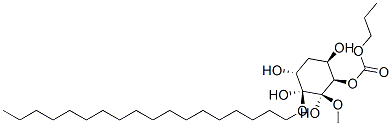 Carbonic acid, (2R)-2-methoxy-3-(octadecyloxy)propyl (1R,2R,3S,4R,6R)-2,3,4,6-tetrahydroxycyclohexyl ester,290812-37-2,结构式