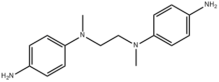 N,N'-双(4-氨基苯基)-N,N'-二甲基乙二胺,29103-75-1,结构式