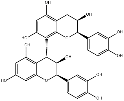 プロシアニジンB2 化学構造式