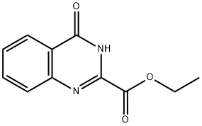4-喹唑啉酮-2-甲酸乙酯,29113-33-5,结构式