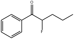 P‐フルオロバレロフェノン 化学構造式