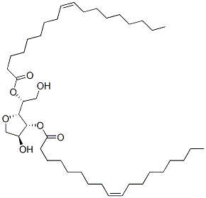 ソルビタンビス[(Z)-9-オクタデセノアート] 化学構造式
