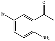 2′‐アミノ‐5′‐ブロモアセトフェノン 化学構造式