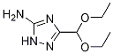 5-(diethoxyMethyl)-2H-1,2,4-triazol-3-aMine 结构式