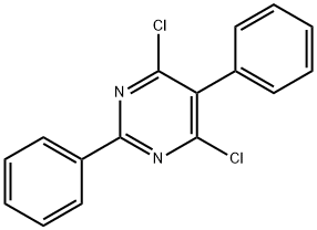 4,6-二氯-2,5-联苯嘧啶,29133-99-1,结构式