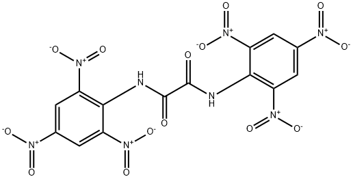 N,N'-Bis(2,4,6-trinitrophenyl)oxamide Struktur