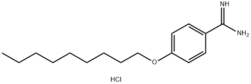 4-(Nonyloxy)-benzamidine hydrochloride Struktur