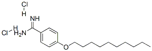 4-(Decyloxy)-benzamidine dihydrochloride 结构式