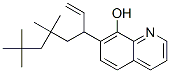 7-(3,3,5,5-tetramethyl-1-vinylhexyl)quinolin-8-ol Struktur