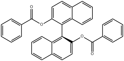 (R)-1,1'-BI-2-NAPHTHOL DIBENZOATE Structure
