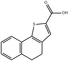 4H,5H-萘并[1,2-B]噻吩-2-羧酸 结构式