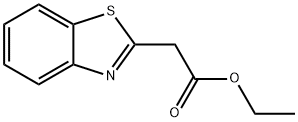 2-(2-苯并噻唑)乙酸乙酯,29182-42-1,结构式