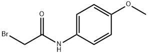 2-溴-N-(4-甲氧基苯)乙酰胺 结构式