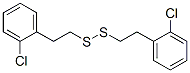 bis(2-chlorophenethyl) disulphide 结构式