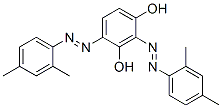 2,4-二(二甲苯偶氮)间苯二酚, 29190-28-1, 结构式