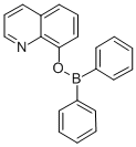 DIPHENYLBORANE 8-HYDROXYQUINOLINATE Structure